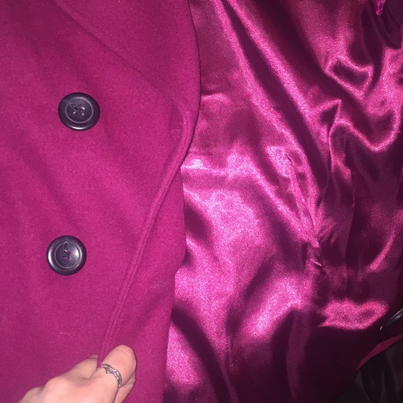 Cranberry Peacoat - Picture 4 of 4